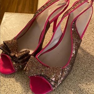 Flounce Sparkle Heels